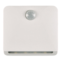 Podzemní LED lampa na baterie 0,8W 15lm 4500K neutrální 120° bílá Sanico Goldlux