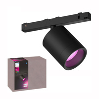 LED reflektor Perifo Black 5,3W CCT RGB Philips HUE Bluetooth