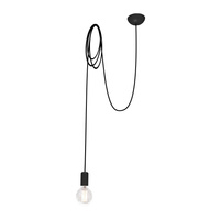 Stropní svítidlo SPIDER 6792 Nowodvorski Black E27 Pendant 300 cm Modern
