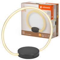 Dekorativní stolní lampa LED 10W 1000lm 3000K Teplá stmívatelná šedá Dekor Ledvance