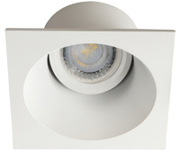 Čtvercové halogenové stropní svítidlo APRILA MR16 GU10 matná bílá IP20 Kanlux