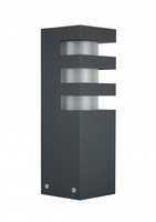 Venkovní stojací zahradní lampa RADO 3 DG E27 25cm Su-Ma