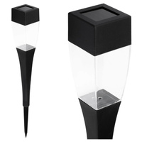 LED solární zahradní lampa 5500-6000K IP44 soumrakový senzor