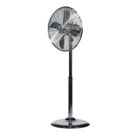 Podlahový ventilátor Stojací ventilátor Cirkulátor vzduchu 50W Chrome