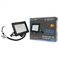 LED reflektor 20W 1800lm 6500K studený IP65 NL-1 Ecolight