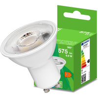 LED žárovka GU10 6.9W = 50W 575lm 4000K Neutrální bila 120° BELLALUX