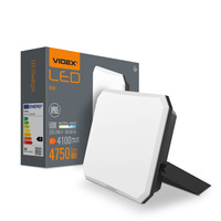 LED reflektor 50W 4750lm 5000K studená černá s mléčným odstínem Videx