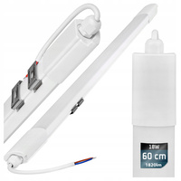Hermetické LED svítidlo 18W 60cm Studená bílá 6200K IP65
