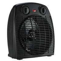 Nastavitelný termostat 2000W černý stojanový ventilátor Sanico Goldlux