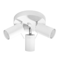 Stropní svítidlo RING 3xGU10 Reflektor Halogenové svítidlo Movable White SOLLUX