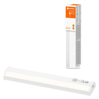 Lineární LED podskříňová lampa 1W USB 5V 4000K Neutrální bila s pohybovým a soumrakovým senzorem 20cm LINEÁRNÍ LED MOBILE LEDVANCE