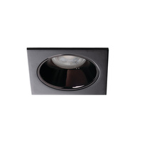 Halogenové bodové svítidlo LED GU5.3 GU10 Square Black Glozo Kanlux Flush Mount
