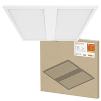 LED panelové kancelářské stropní světlo 36W 5040lm 4000K neutrální povrchová montáž bílá 60x60cm UGR19 chránit Ledvance