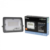 LED reflektor 20W 2000lm 6500K studený IP65 Premium Line Ecolight