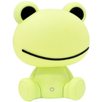 Dekorativní stolní lampa 2,5W 59lm zelená stmívatelná žába Sanico Goldlux