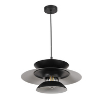 E27 Black Berit Sanico Goldlux Závěsné stropní svítidlo