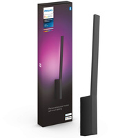 Nástěnné svítidlo LED LIANE černé 12,2W 24V CCT RGB PHILIPS HUE Bluetooth Zigbee
