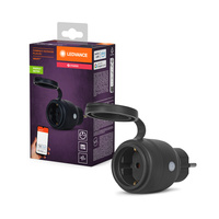 Chytrá venkovní zásuvka EU Zahradní zásuvka Měřič spotřeby energie IP44 SMART+ ZigBee Plug Ledvance