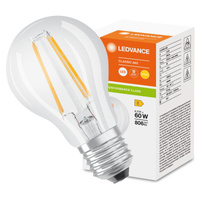 LED žárovka A60 E27 6,5W = 60W 806lm 2700K teplá bílá FILAMENT LEDVANCE