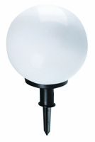 Venkovní kulové svítidlo E27 IDAVA 35cm poháněné kanluxem