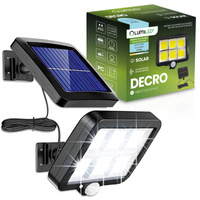 Solární LED Halogenový Reflektor snímač pohybu a soumraku, 6500K IP45 HARIO LUMILED