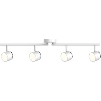 LED páskové svítidlo stropní a nástěnné 16.8W KUBIK 4 bílá 3000K GOLDLUX (Polux)