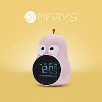 Dětský elektronický budík růžový dobíjecí 1200mAh MARY'S GRUSH