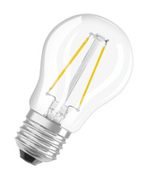 LED žárovka P45 E27 A60 6,5W = 60W 806lm 2700K teplá bílá 200° Filament Dimmable Osram