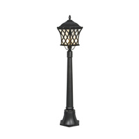 Venkovní zahradní lampa TAY 5294 E27 IP23 Tyč Black Nowodvorski