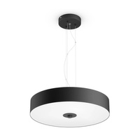 FAIR Závěsné stropní svítidlo černé 25W CCT RGB Horní spodní PHILIPS HUE Bluetooth Zigbee + stmívač