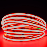 LED pásek 12V COB 45W 480LED 2835 Červený 8mm 5m ECOLIGHT