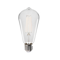 LED žárovka E27 Edison ST64 7W = 60W 806lm 2700K Warm Clear XLED Filament Kanlux