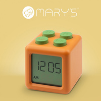 Dětský elektronický budík Oranžová baterie mAh MARY'S CLOCK