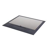 Podlahová krabice pro elektrickou zásuvku čtvercová antracitová BIURO+ Kanlux