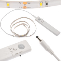LED pásek se senzorem pohybu 2,4W 3000K 180lm 120D 4xAA 6V DC 1m CORREA Kobi