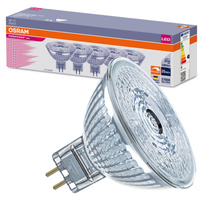 5x LED žárovka MR16 reflektor GU5.3 3,4W = 20W 230lm 2700K teplá bílá 36° Dimmable PARATHOM DIM Osram