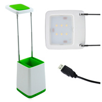 LED stolní lampa HELSINKI 4.2W 190lm 3000K zelená GOLDLUX (Polux)