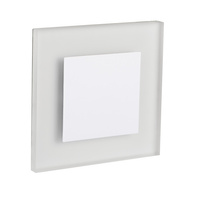Schodišťové světlo LED 0,8W 14lm 4000K Neutral Square White Apus Kanlux