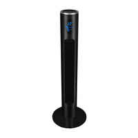 Sloupový ventilátor Trubkový Vzduchový cirkulátor Stojací ventilátor Černý 96.5 cm 50W LED ovládací panel + dálkové ovládání