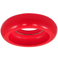 Helios GOLDLUX (Polux) zapuštěné sádrové stropní svítidlo. kulaté. červené lesklé MR16