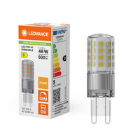 LED žárovka G9 4,4W = 48W 600lm 2700K Warm 320° Dimmable Ledvance