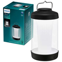 Přenosná stolní lampa LED CICERO 6W 5000K stmívatelná USB černá PHILIPS