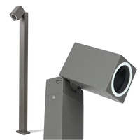 Zahradní lampa LED QUAZAR 15S GU10 IP44 KOBI Grey