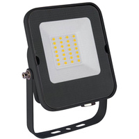 LED reflektor 20W 1600lm 3000K IP65 černý KOBI Premium MHN