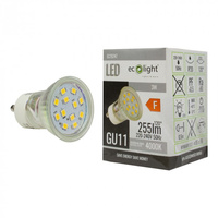 LED reflektorová žárovka GU11 GU10 3W 270lm 4000K Neutral Ecolight