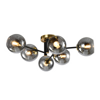 E14 Vícebarevné dekorativní stropní svítidlo Elegance Kobi