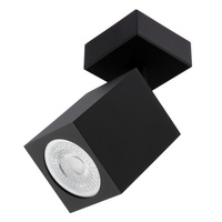 Stropní nástěnné svítidlo GU10 QUANTUS Reflektor černý