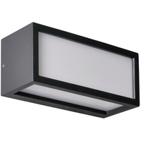 Zahradní svítidlo Nástěnné svítidlo MITO E27 IP54 Black GOLDLUX (Polux)