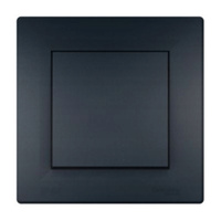 Jednopólový spínač světel s rámem IP44 konektor Antracit SCHNEIDER ASFORA