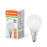 LED žárovka E14 P45 5,9W = 60W 806lm 2700K teplá 300° stmívatelná Ledvance